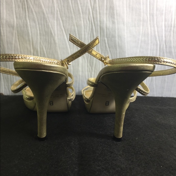 B Bakers Heels Gold - Picture 2 of 8